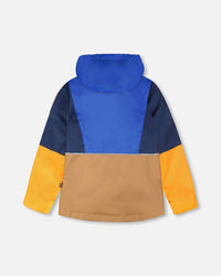 3-In-1 Two-Piece Mid-Season Outerwear Set Blue Colorblock - H30W56_04690