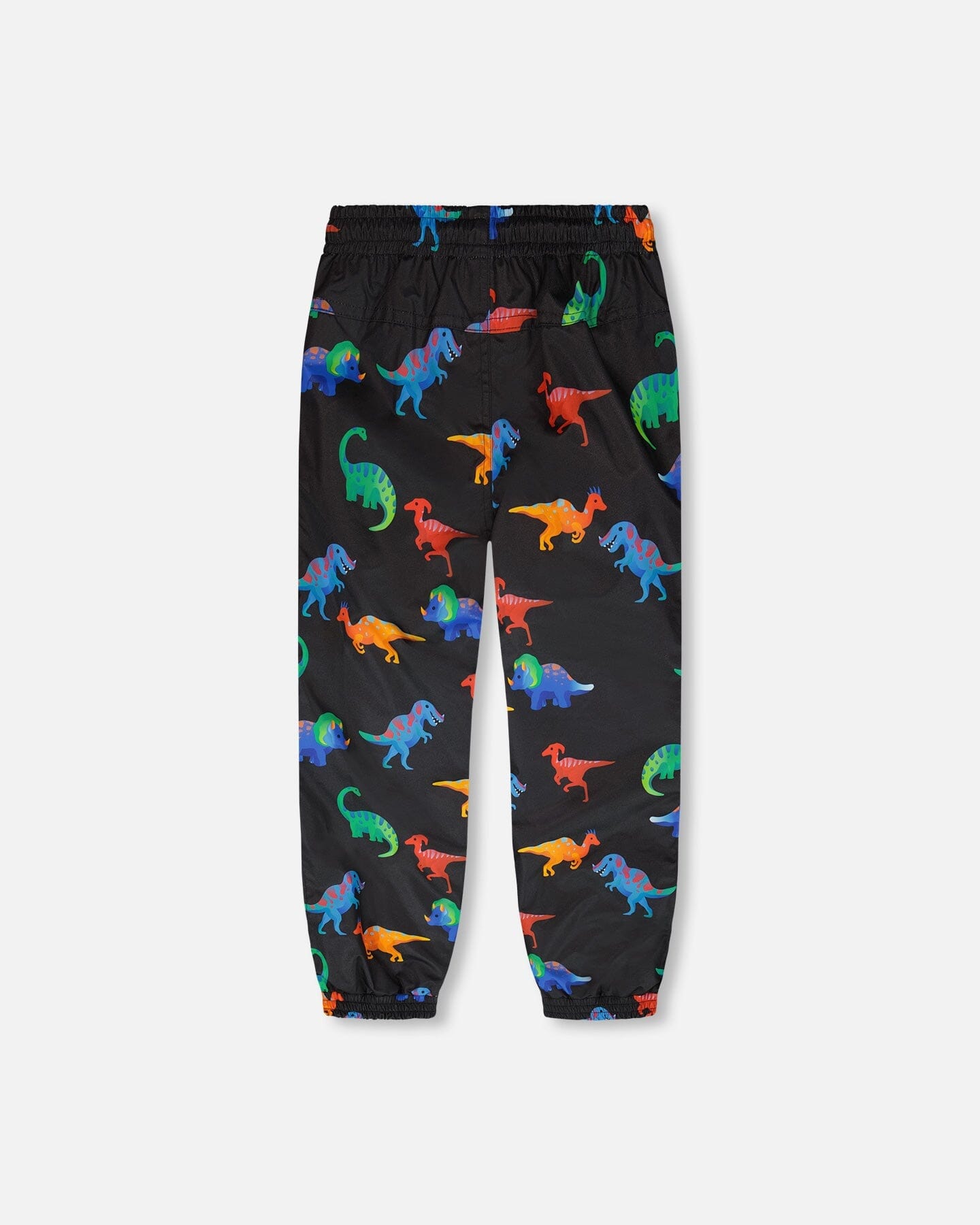 3-In-1 Two-Piece Mid-Season Outerwear Set Black Dinosaur Print - H30W56_09990