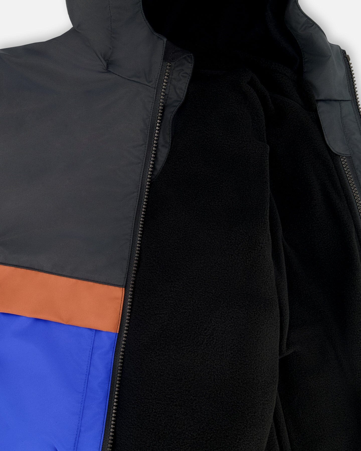 3-In-1 Two-Piece Mid-Season Outerwear Set Black And Brown - H30W57_09990