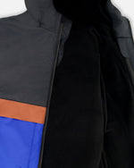 3-In-1 Two-Piece Mid-Season Outerwear Set Black And Brown - H30W57_09990