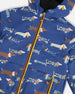 3-In-1 Two-Piece Mid-Season Outerwear Set Blue Dog Print - H30W57_3H033