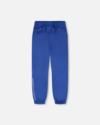 Two-Piece Mid-Season Outerwear Set Blue And Brown Gradient - H30W58_3H027