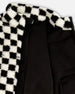 Sherpa Jacket Black Checkerboard - H30W61_3H039