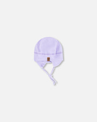 Baby Mid-Season One-Piece Outerwear With Hat Purple Daisy Print - H30W64_3H009