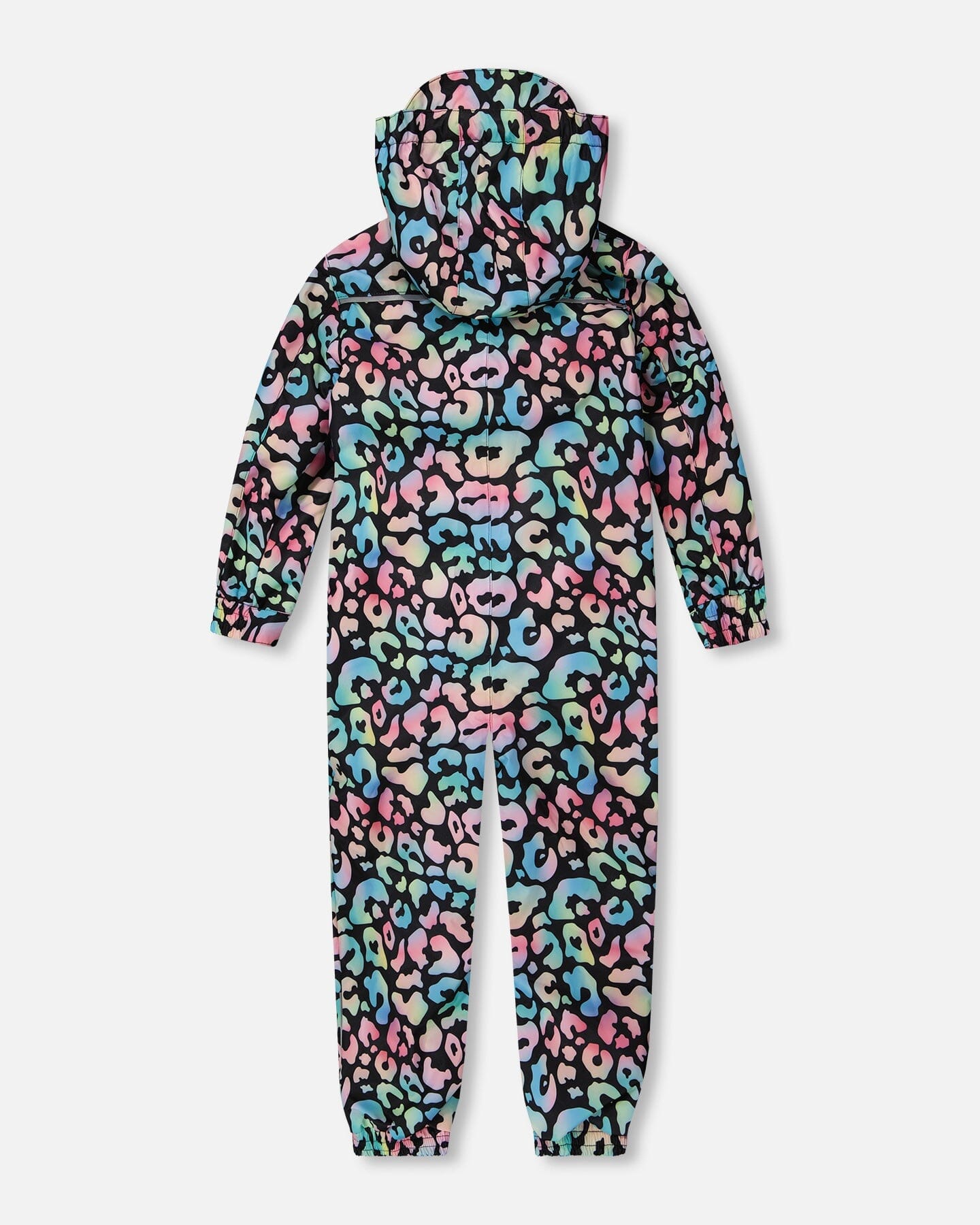 Kids Mid-Season One-Piece Outerwear Black Animal Print - H30W70_3H010