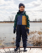 Kids Mid-Season One-Piece Outerwear Navy Colorblock - H30W71_04790