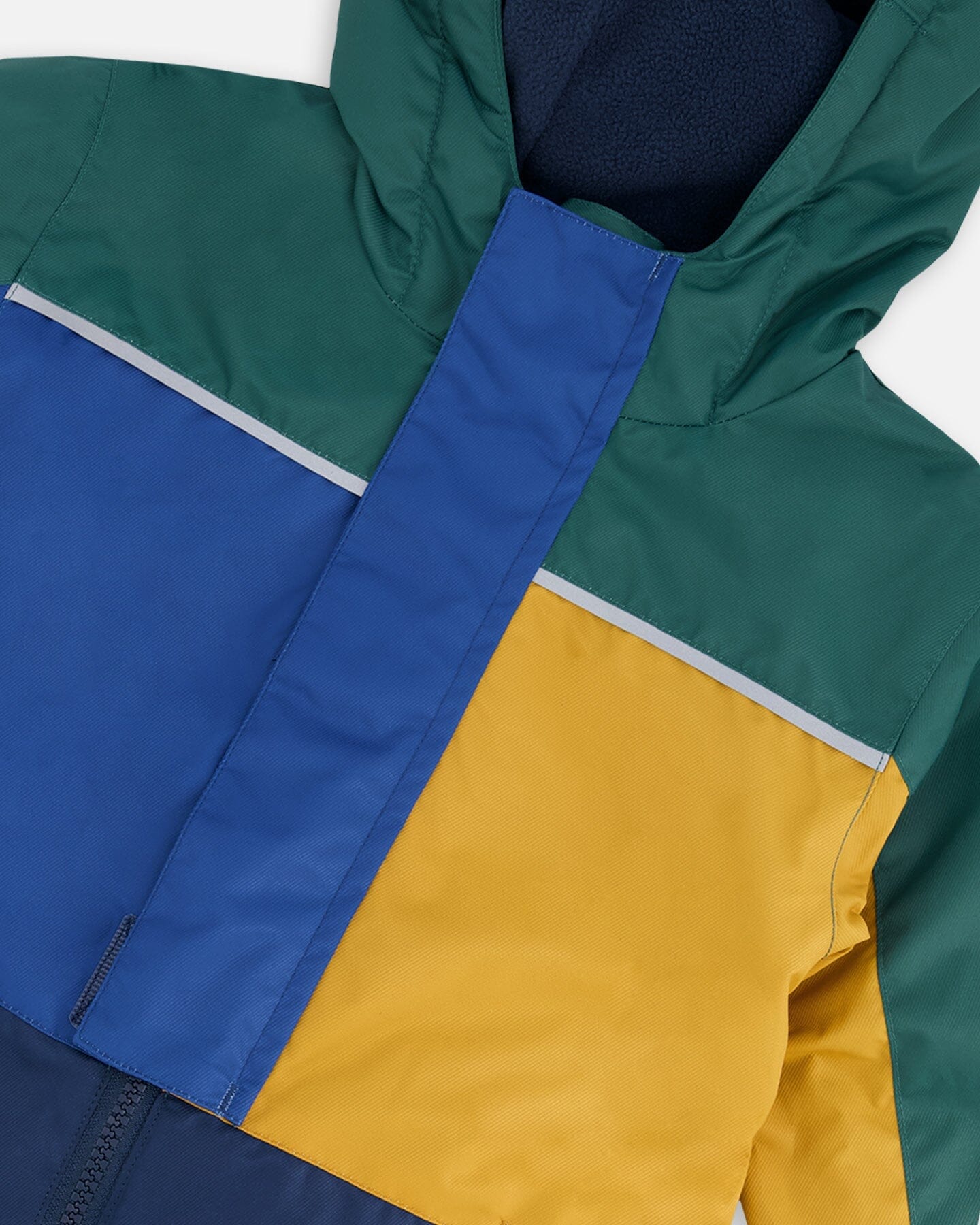 Kids Mid-Season One-Piece Outerwear Navy Colorblock - H30W71_04790