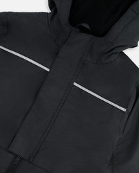 Kids Mid-Season One-Piece Outerwear Black - H30W71_09990