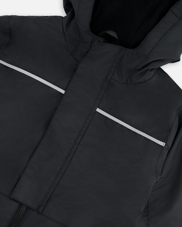 Kids Mid-Season One-Piece Outerwear Black - H30W71_09990