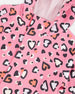 Rain One-Piece In Polyurethane Pink Heart Print - H30W72_3H024