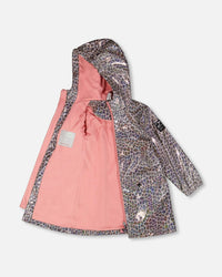 Rain Coat And Hat Set Animal Print - H30W98_3H020