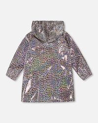 Rain Coat And Hat Set Animal Print - H30W98_3H020