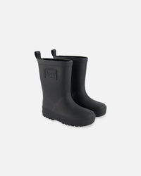 Rain Boots In Natural Rubber Black - H30WB10_09990