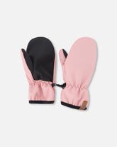 Mid-Season Mittens In Recycled Polyester Light Pink