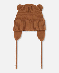 Baby Knit Hat Brown - H30WT23_01730