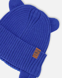 Baby Knit Hat Royal Blue - H30WT23_04690
