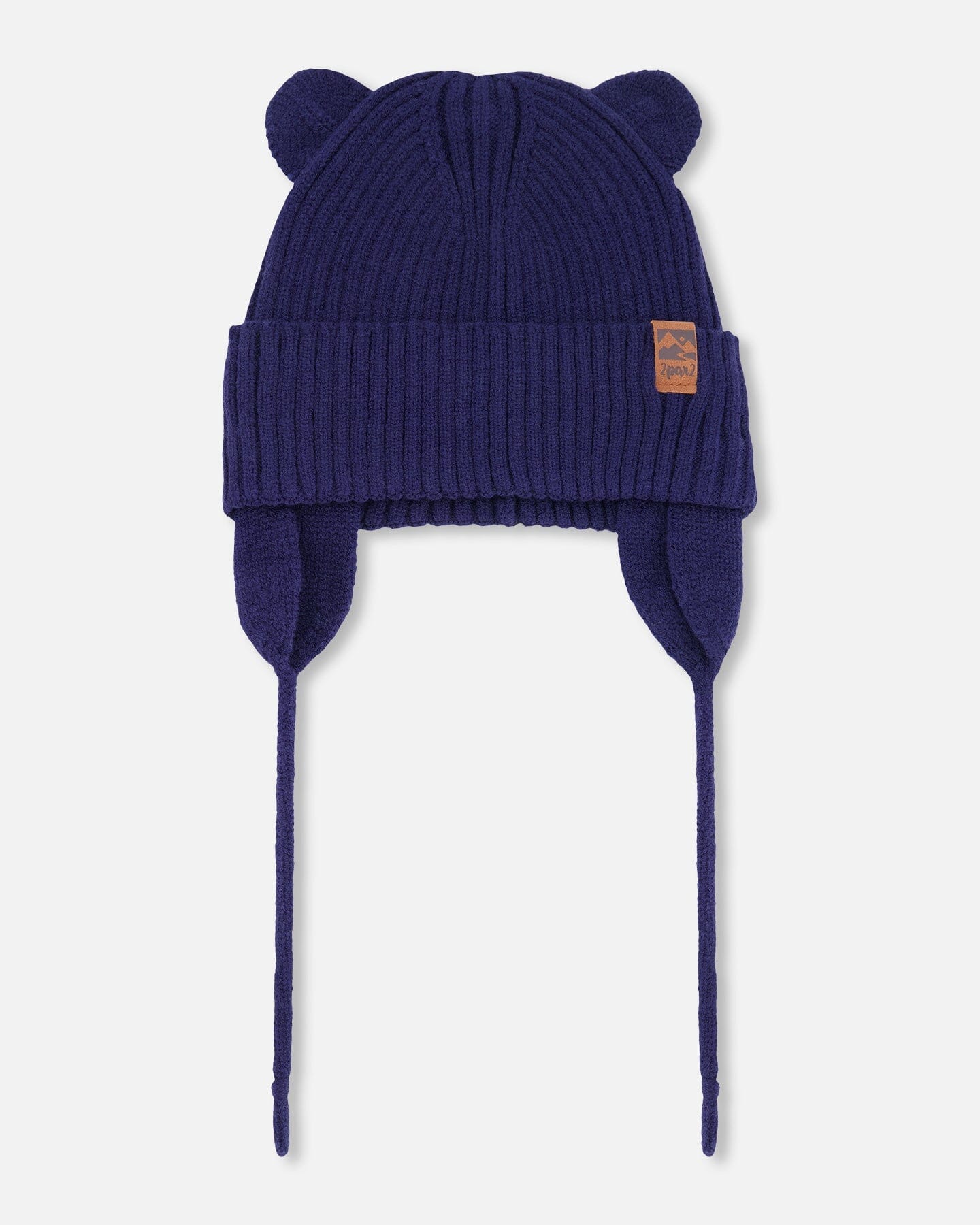 Baby Knit Hat Navy Blue - H30WT23_04790