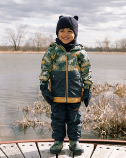 Baby Knit Hat Navy Blue - H30WT23_04790