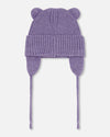 Baby Knit Hat Lavender - H30WT23_05002