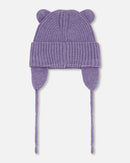 Baby Knit Hat Lavender - H30WT23_05002