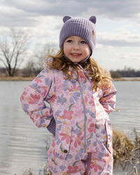 Baby Knit Hat Lavender - H30WT23_05002