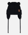Baby Knit Hat Black - H30WT23_09990