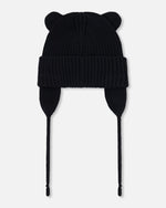 Baby Knit Hat Black - H30WT23_09990