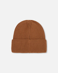 Knit Hat Brown - H30WT24_01730
