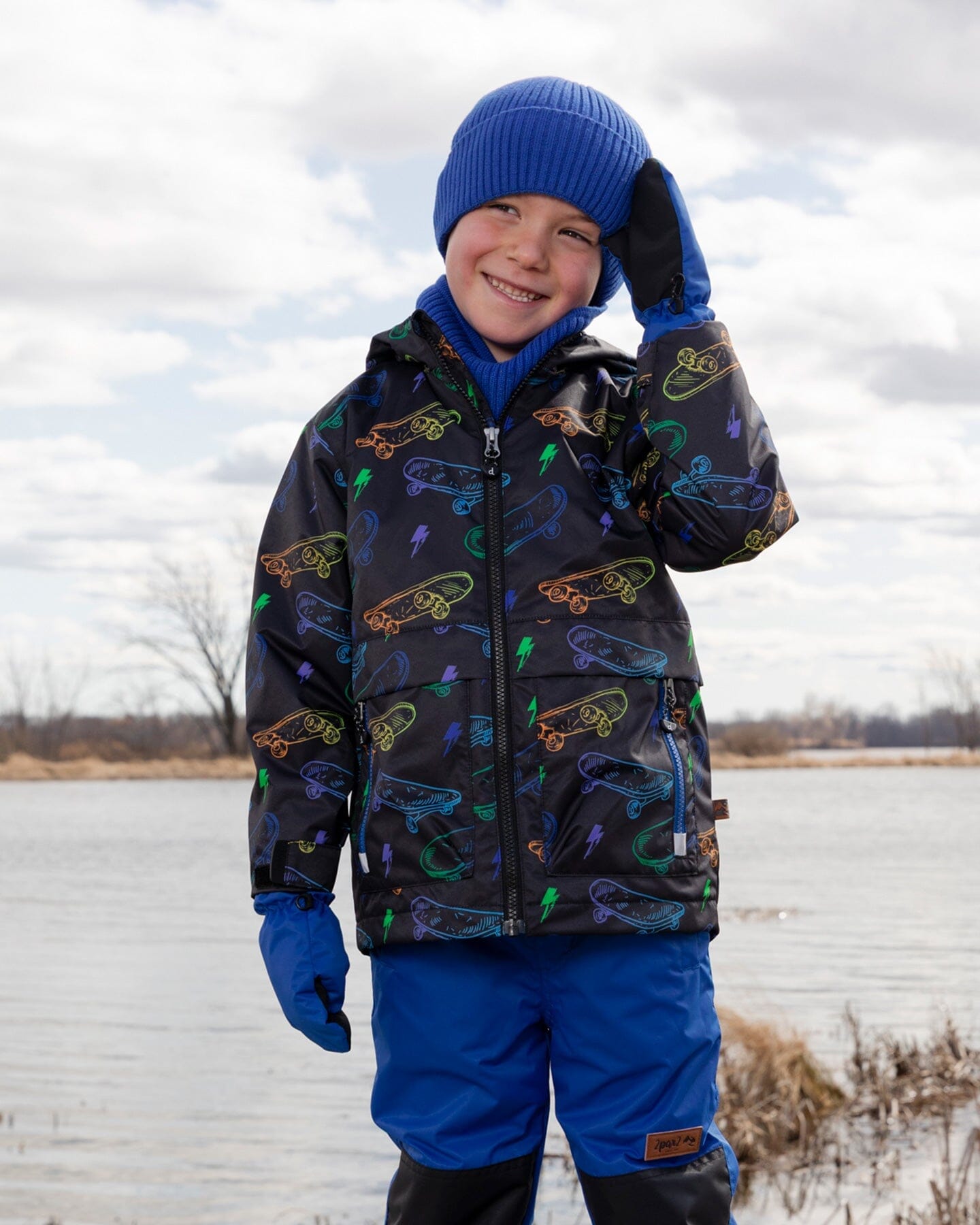 Knit Hat Royal Blue - H30WT24_04690