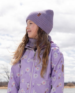 Knit Hat Lavender - H30WT24_05002