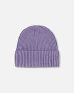 Knit Hat Lavender - H30WT24_05002