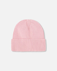 Knit Hat Pale Pink - H30WT24_06003