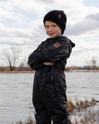 Knit Hat Black - H30WT24_09990