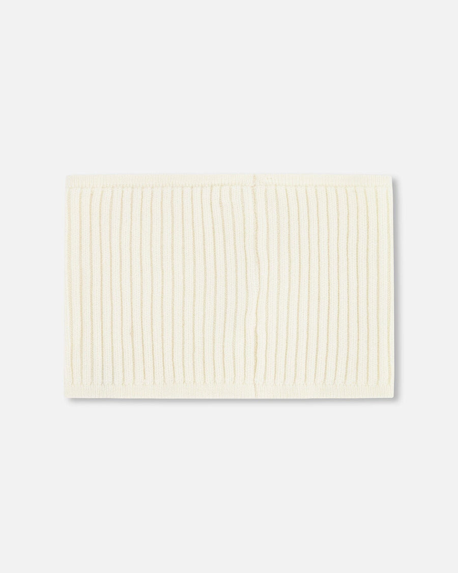Knit Neck Tube Off White - H30WT27_01380