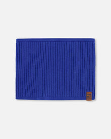 Knit Neckwarmer Royal Blue - H30WT27_04690