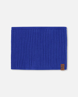 Knit Neckwarmer Royal Blue - H30WT27_04690