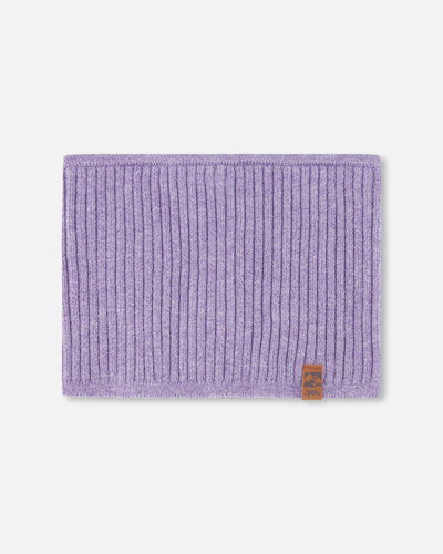 Knit Neckwarmer Lavender - H30WT27_05002
