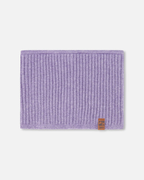 Knit Neckwarmer Lavender - H30WT27_05002