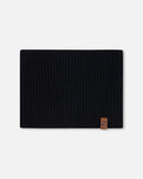 Knit Neckwarmer Black - H30WT27_09990