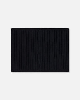 Knit Neckwarmer Black - H30WT27_09990