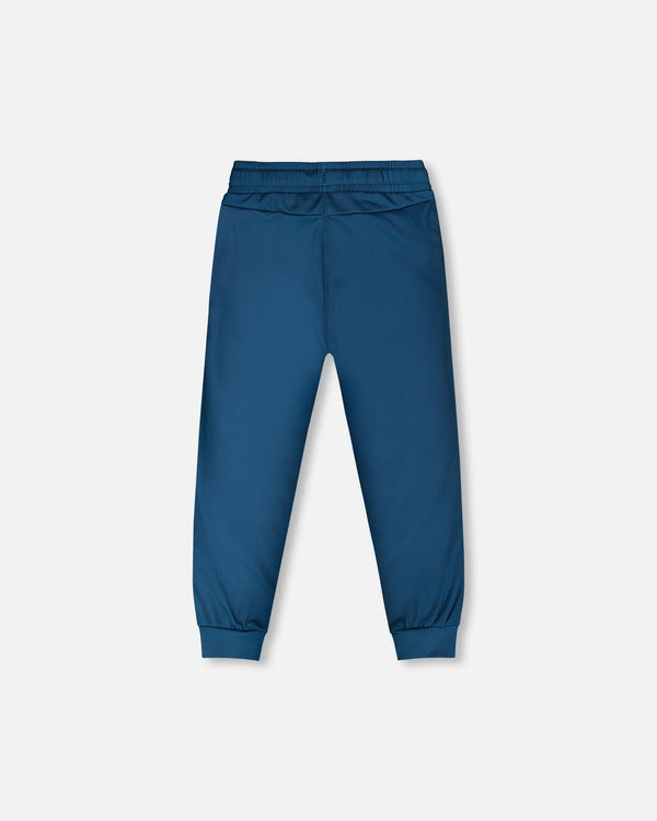 Athletic Pants In Recycled Polyester Teal - H30XB20_09790