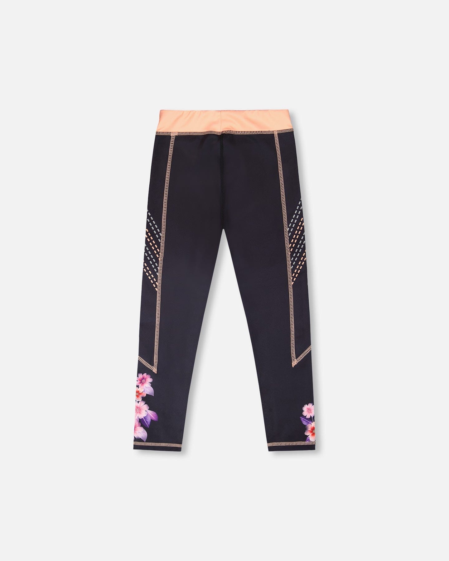 Athletic Leggings In Recycled Polyester Black - H30XG60_09990