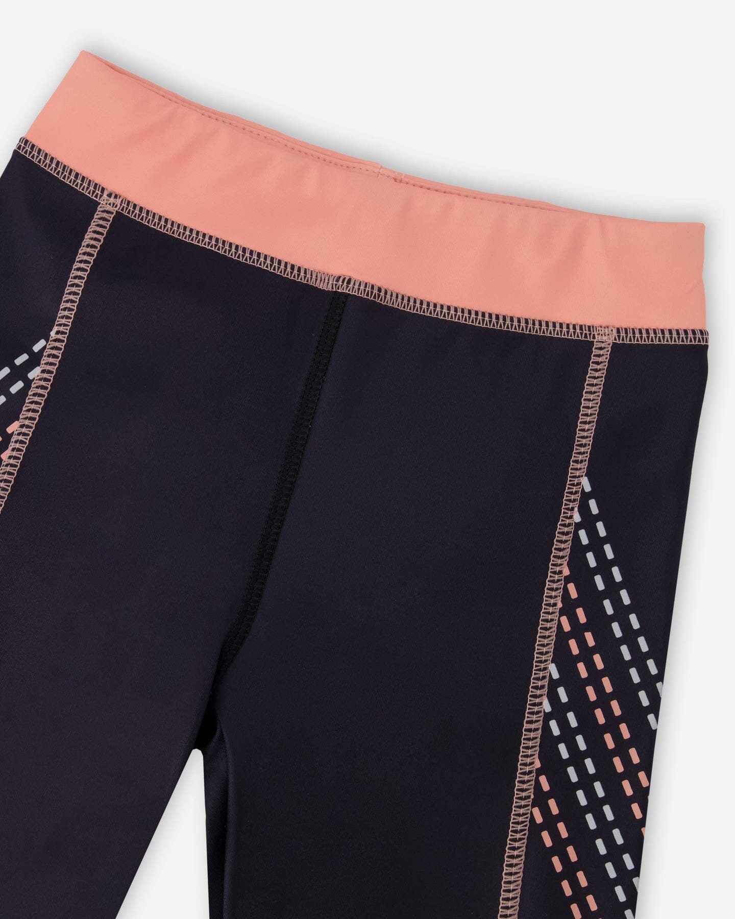 Athletic Leggings In Recycled Polyester Black - H30XG60_09990