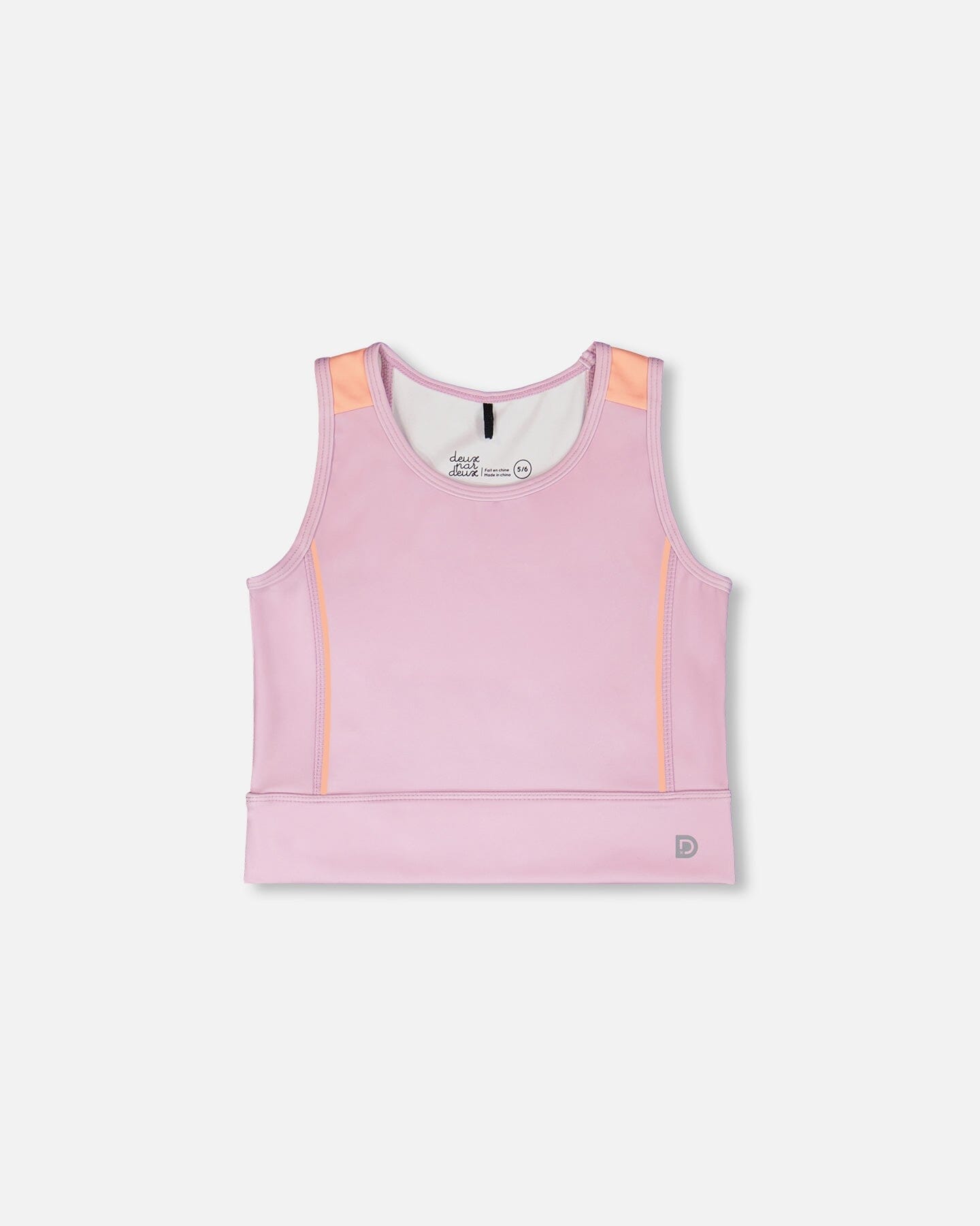 Athletic Tank Top In Recycled Polyester Lilac - H30XG71_05620