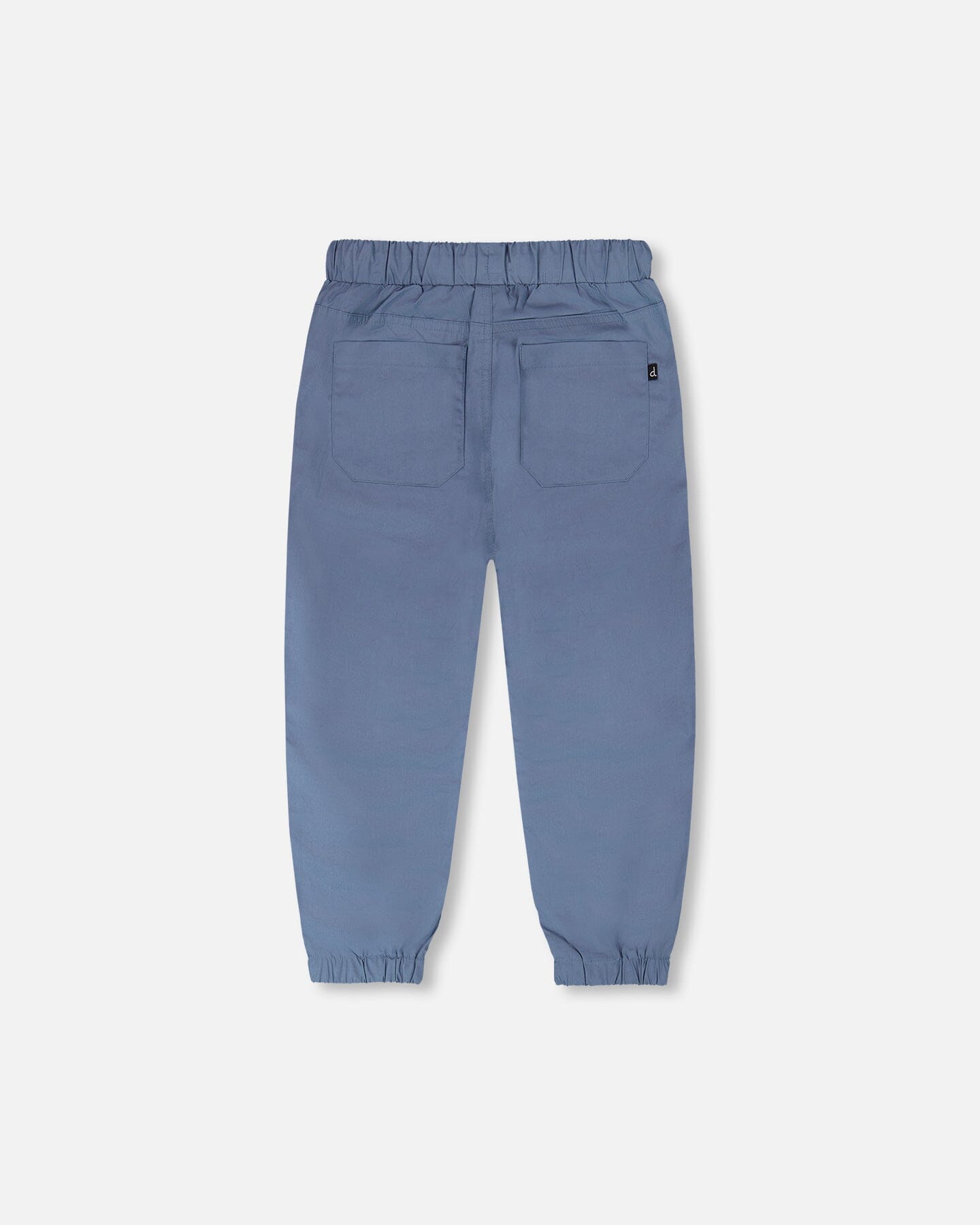 Parachute Jogger With Patch Pockets Blue Grey - H30YB20_04003