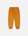 Parachute Jogger With Patch Pockets Brown Sugar - H30YB20_09001