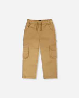 Stretch Twill Carpenter Pants Beige - H30YB21_01720
