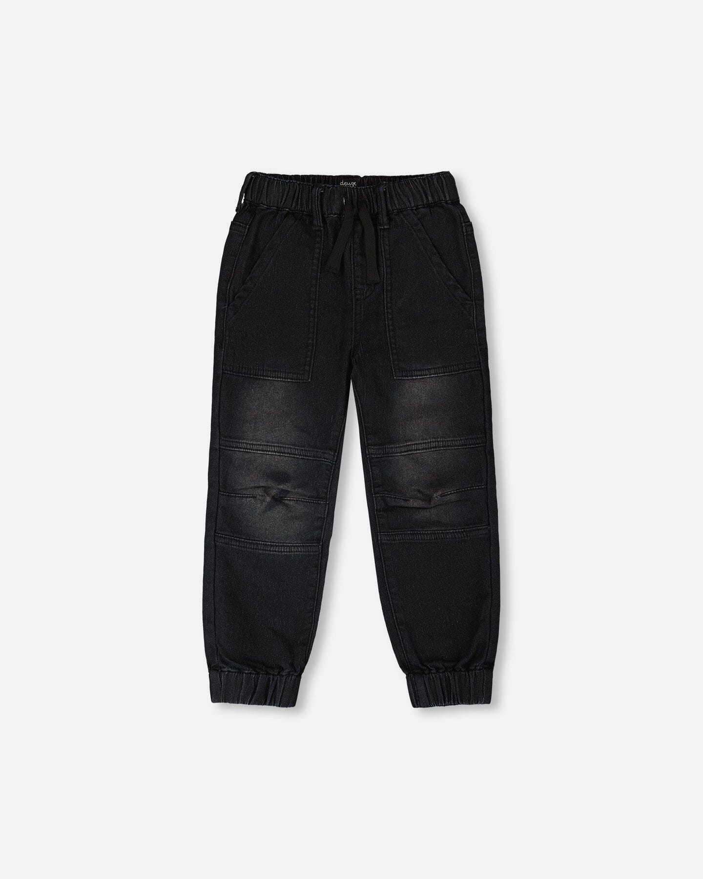 Stretch French Terry Denim Jogger Grey - H30YB22_01240