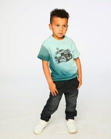Stretch French Terry Denim Jogger Grey - H30YB22_01240
