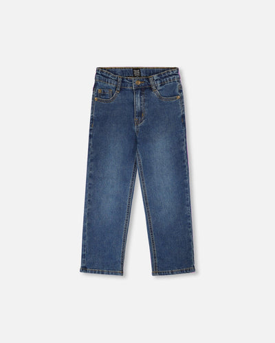 Stretch Jeans Navy Blue Denim - H30YB23_01230